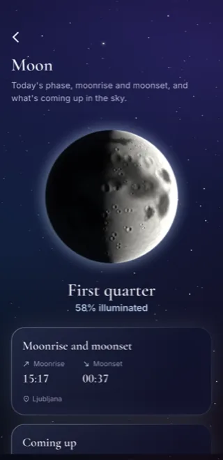 Biorythm Moon screen